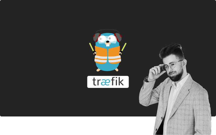 Jak hostować <span class='purple'>strony internetowe</span> Docker za pomocą <span class='purple'>Traefika</span>?