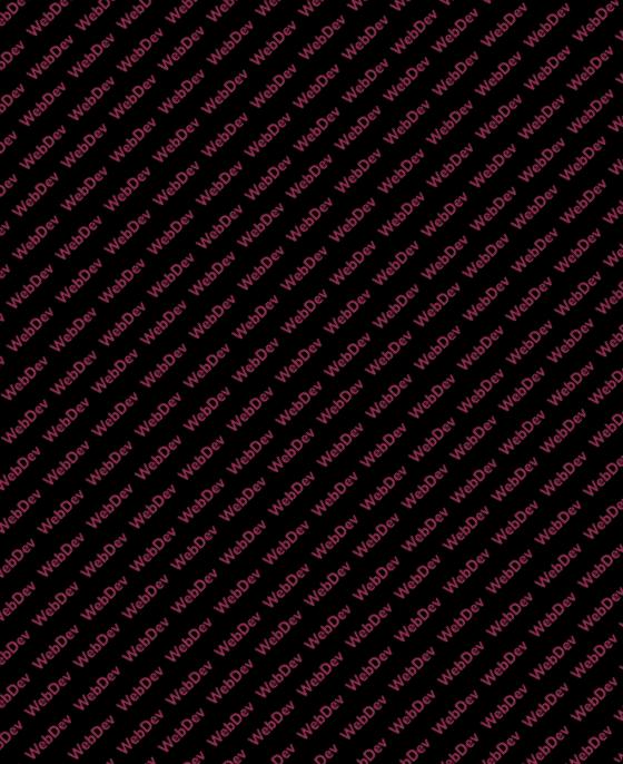 Tło z różowymi napisami WebDev